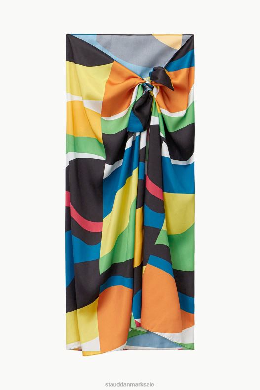 STAUD Kvinder jess sarong LR4T664 tøj marmorbølge
