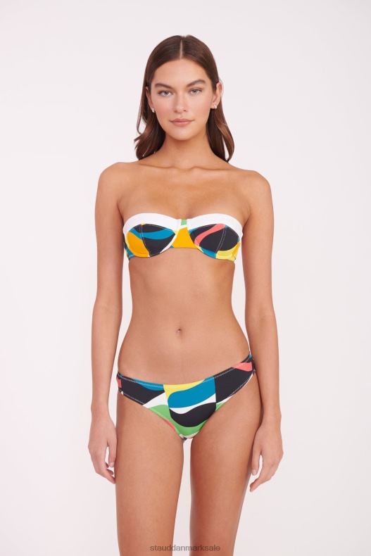 STAUD Kvinder jo balconette bikini top LR4T647 tøj marmorbølge
