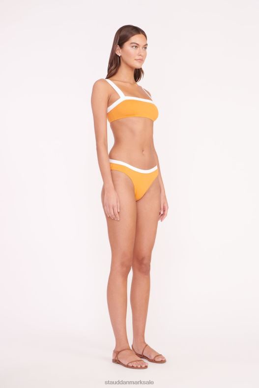 STAUD Kvinder liv bikini top LR4T644 tøj nektarin hvid