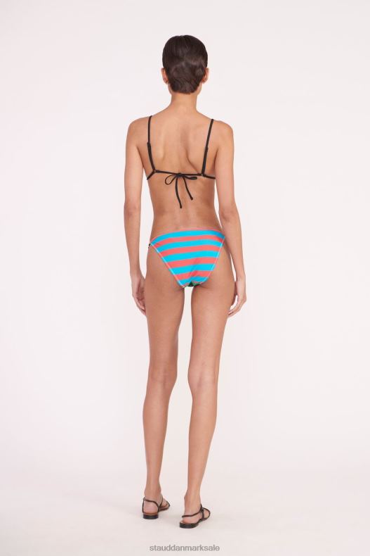STAUD Kvinder vivi bikiniunderdel LR4T738 tøj cabana stribe multi