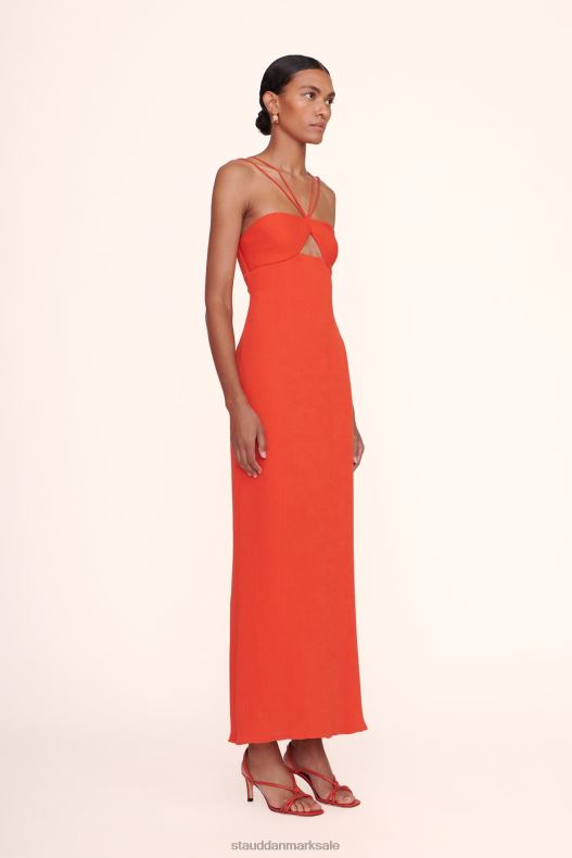 STAUD Kvinder gianna kjole LR4T1049 brude papaya