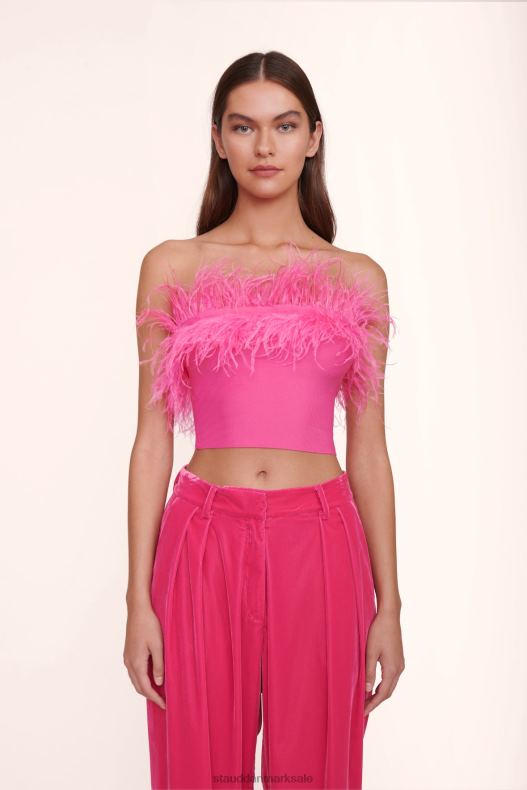 STAUD Kvinder nellie top LR4T1058 brude chokerende pink