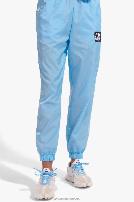 NB X STAUD Kvinder joggebukser i nylon med bælte LR4T561 tøj alaskan blå
