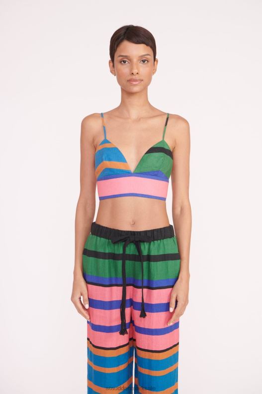 STAUD Kvinder alize pant LR4T514 tøj formentera stribe