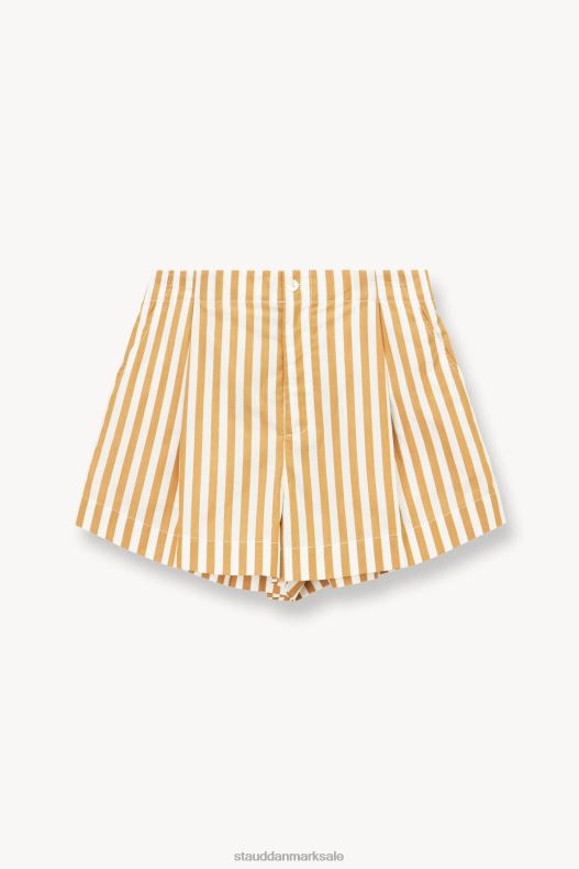 STAUD Kvinder zoey kort LR4T513 tøj kaki stribe