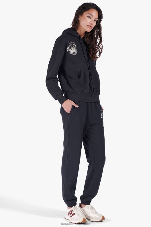 STAUD x C.BONZ Kvinder tilpassede joggingbukser LR4T1030 tilbehør sort