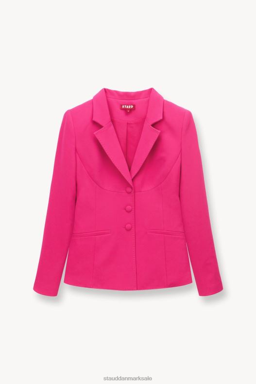 STAUD Kvinder carson blazer LR4T617 tøj magenta