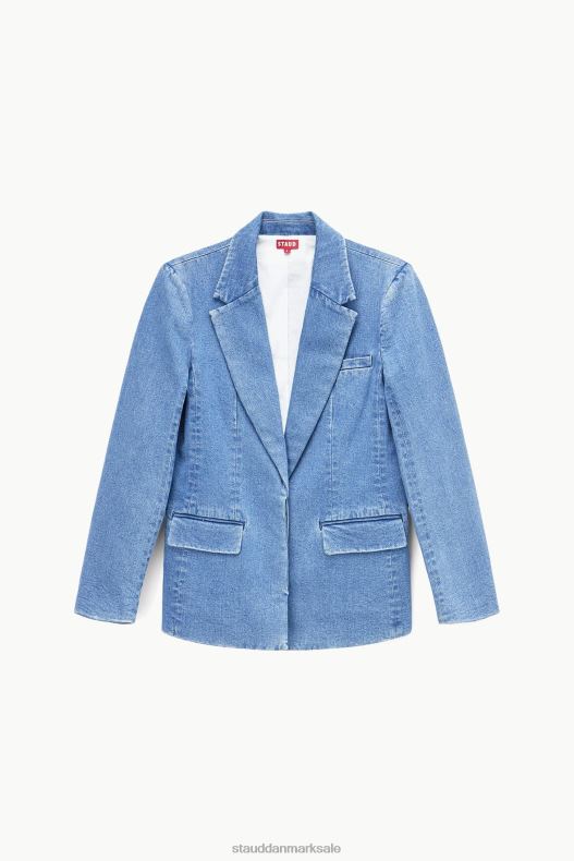 STAUD Kvinder maxwell blazer LR4T614 tøj medium vask
