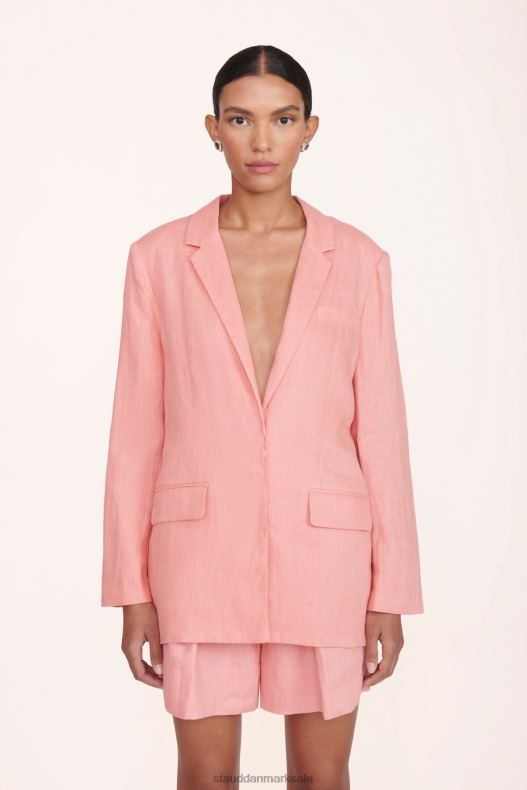 STAUD Kvinder maxwell blazer LR4T615 tøj rosenknop
