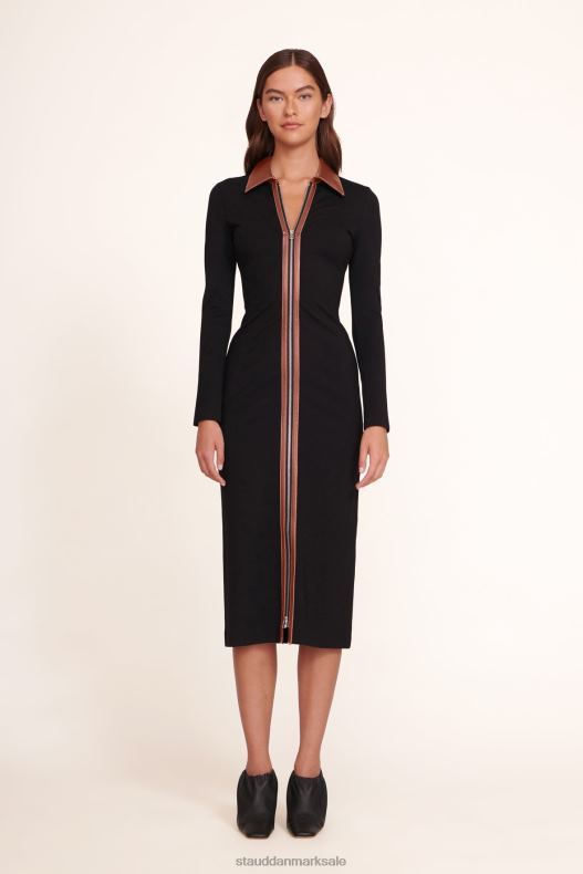STAUD Kvinder alfred dress whisky LR4T299 tøj sort