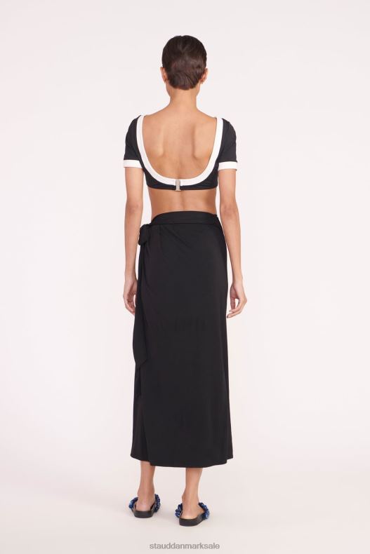 STAUD Kvinder angelica coverup nederdel LR4T641 tøj sort
