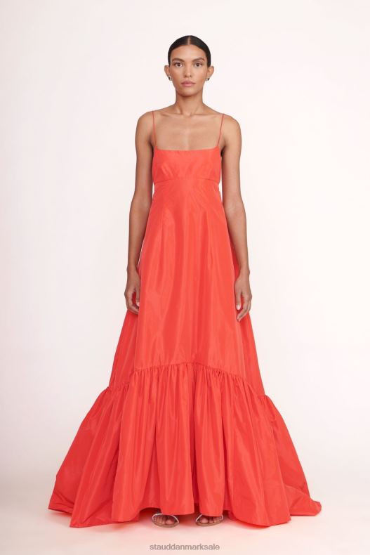 STAUD Kvinder firenze kjole LR4T175 tøj hibiscus