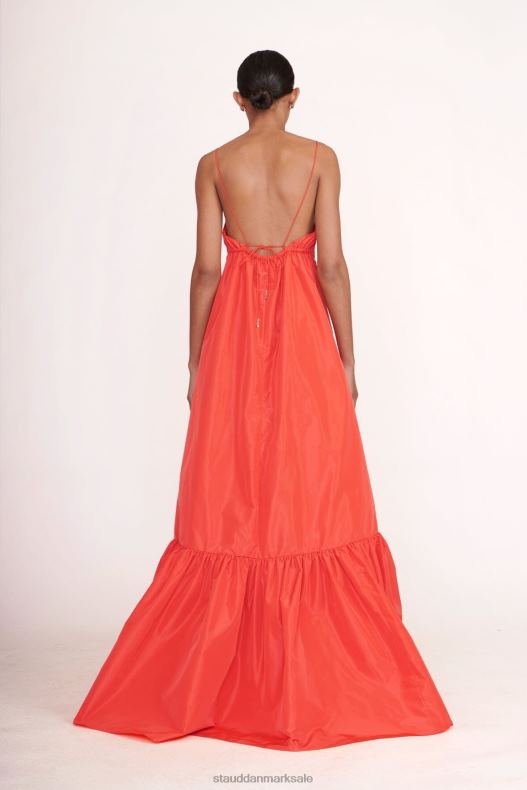 STAUD Kvinder firenze kjole LR4T175 tøj hibiscus