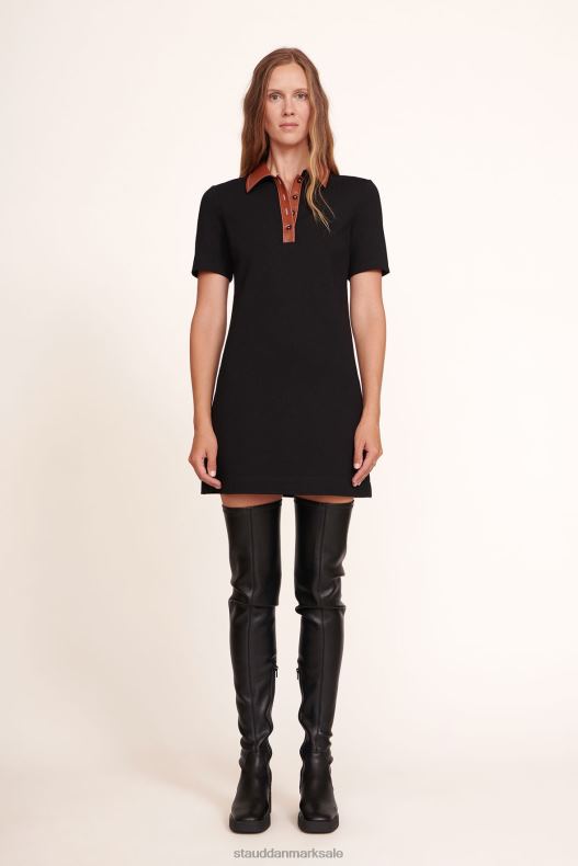 STAUD Kvinder jay dress whisky LR4T263 tøj sort