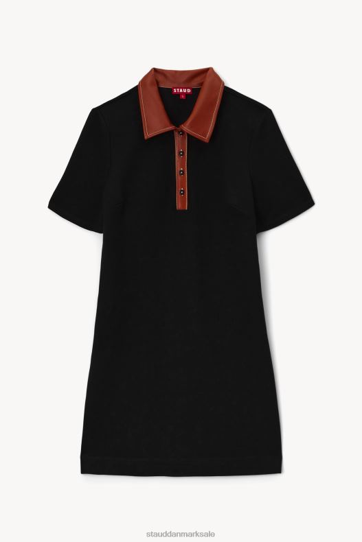 STAUD Kvinder jay dress whisky LR4T263 tøj sort
