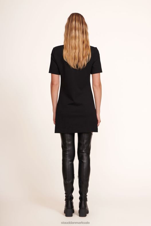 STAUD Kvinder jay dress whisky LR4T263 tøj sort