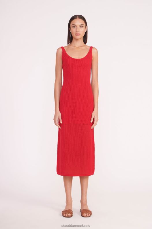 STAUD Kvinder jessica coverup kjole LR4T586 tøj rubin