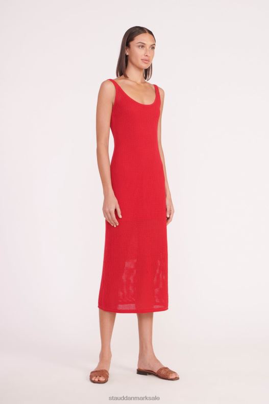 STAUD Kvinder jessica coverup kjole LR4T586 tøj rubin