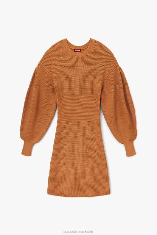 STAUD Kvinder marylebone kjole LR4T305 tøj kamel