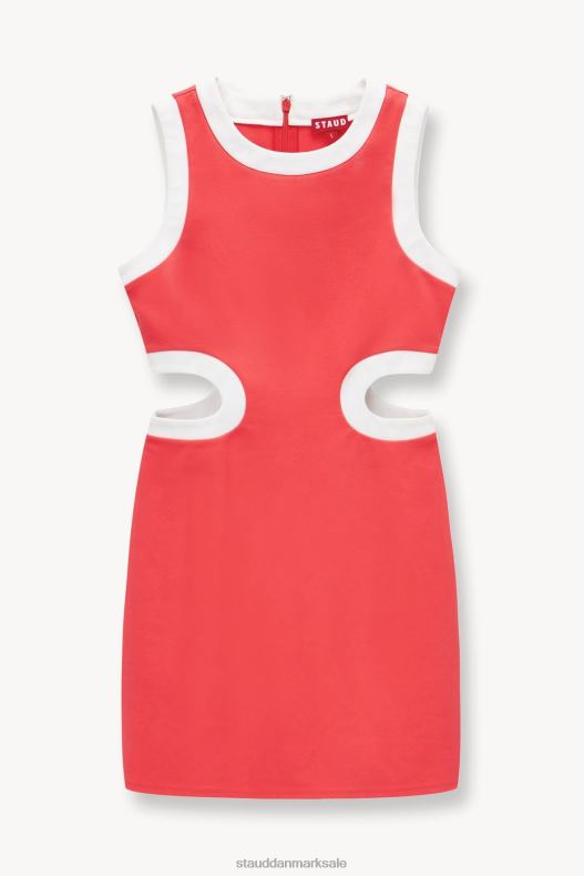 STAUD Kvinder mini dolce kjole LR4T195 tøj hibiscus hvid