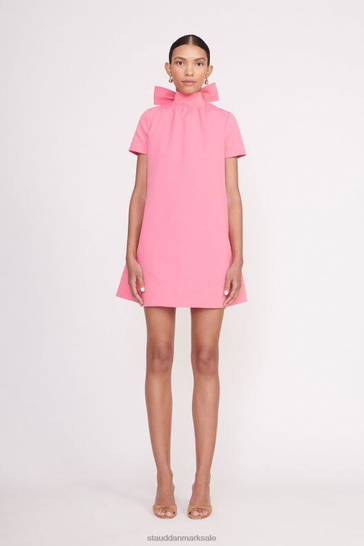 STAUD Kvinder mini ilana kjole LR4T140 tøj koral pink