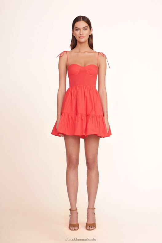STAUD Kvinder mini landry kjole LR4T66 tøj hibiscus