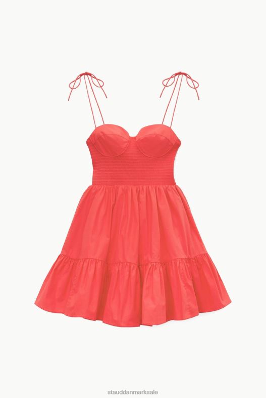 STAUD Kvinder mini landry kjole LR4T66 tøj hibiscus