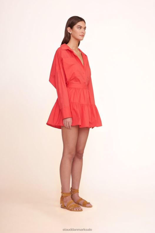 STAUD Kvinder mini søskørt LR4T489 tøj hibiscus