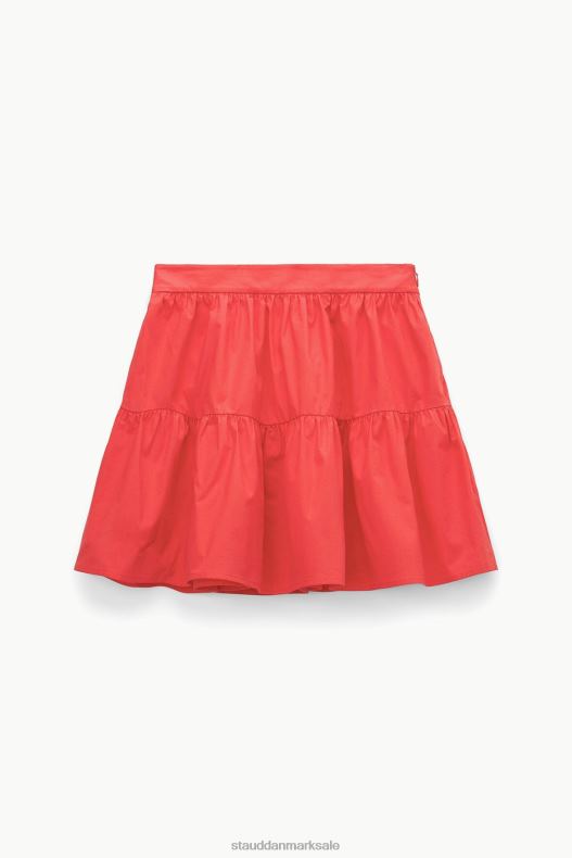 STAUD Kvinder mini søskørt LR4T489 tøj hibiscus