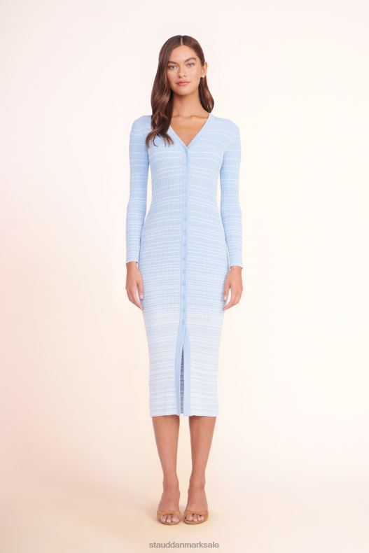 STAUD Kvinder shoko sweater LR4T112 tøj fransk blå hvid