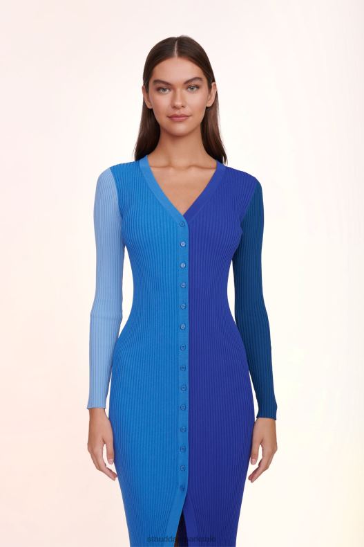 STAUD Kvinder shoko sweater LR4T116 tøj kobolt multi