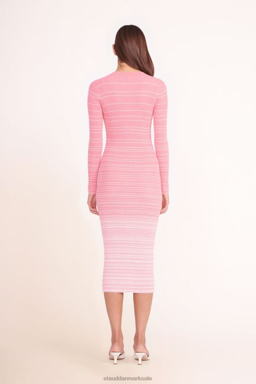 STAUD Kvinder shoko sweater LR4T117 tøj koralrosa hvid