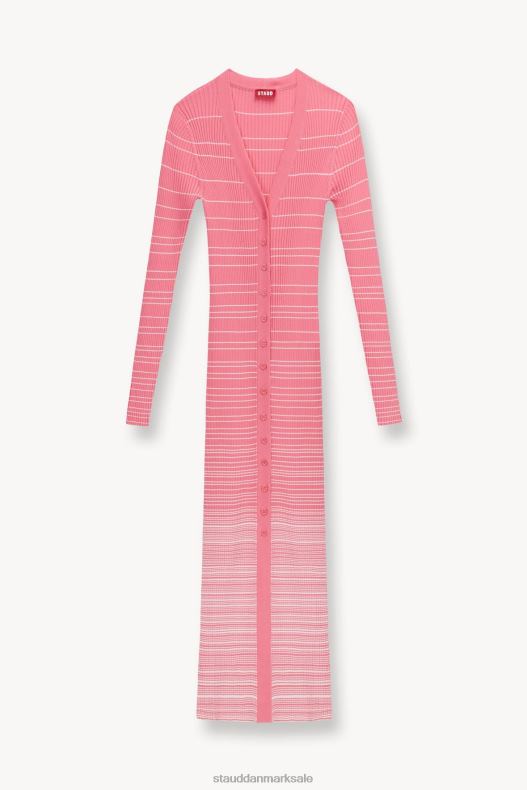STAUD Kvinder shoko sweater LR4T117 tøj koralrosa hvid