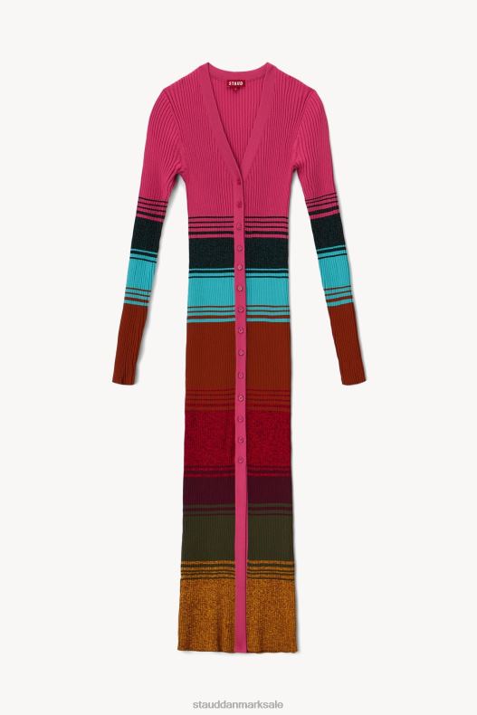 STAUD Kvinder shoko sweater LR4T121 tøj mosaikstribe