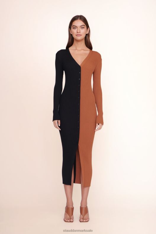 STAUD Kvinder shoko sweater LR4T124 tøj solbrun sort
