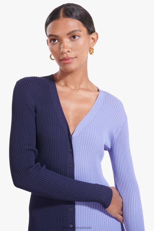 STAUD Kvinder shoko sweater LR4T606 tøj navy periwinkle