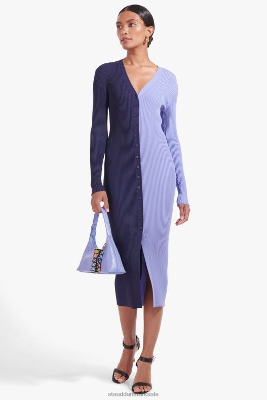 STAUD Kvinder shoko sweater LR4T606 tøj navy periwinkle