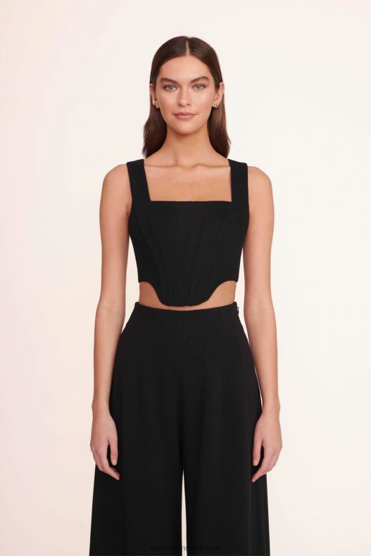 STAUD Kvinder alice top twill LR4T384 tøj sort