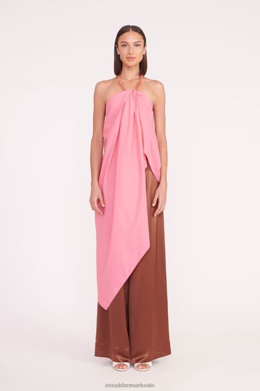 STAUD Kvinder desiree top LR4T318 tøj koral pink