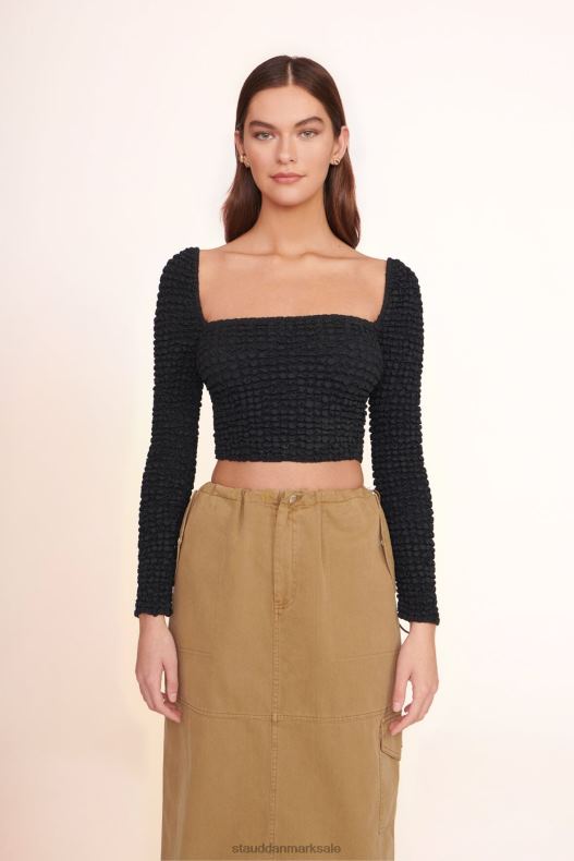 STAUD Kvinder eleanora top LR4T423 tøj sort