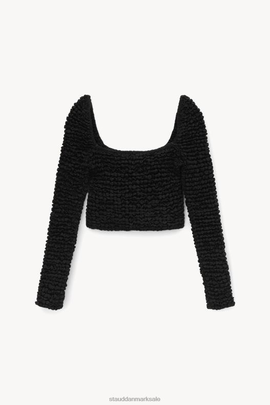 STAUD Kvinder eleanora top LR4T423 tøj sort