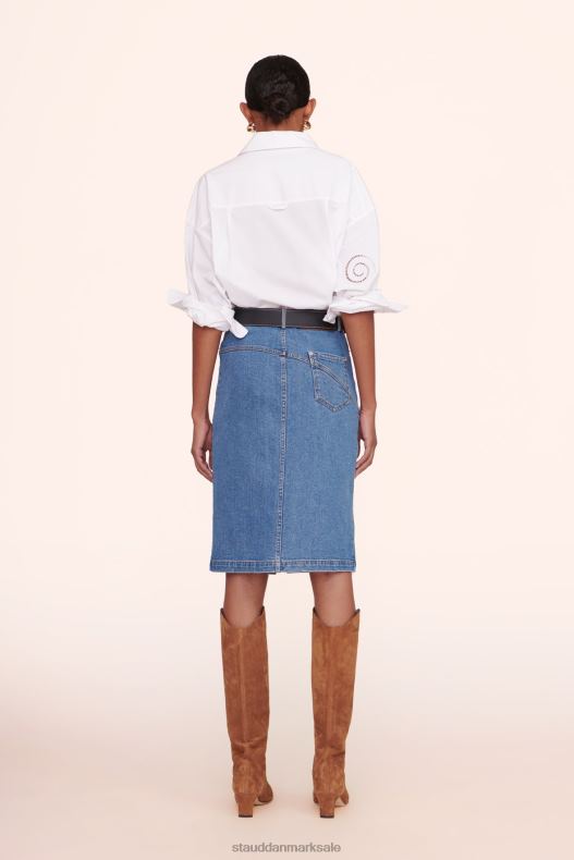 STAUD Kvinder emersyn oversized top LR4T429 tøj hvid