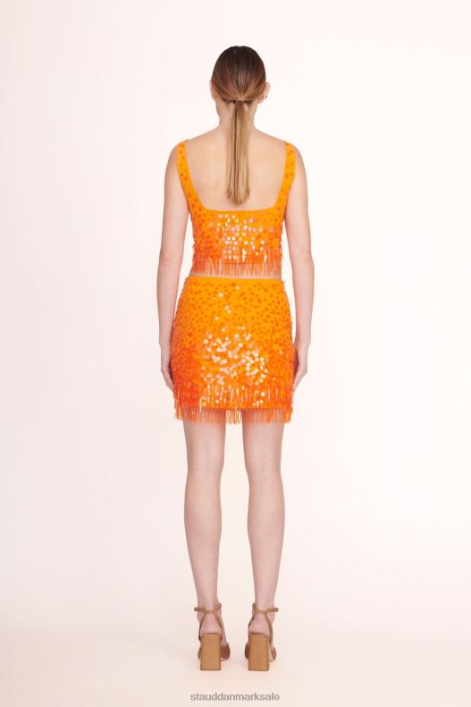 STAUD Kvinder jasmin top LR4T419 tøj papaya
