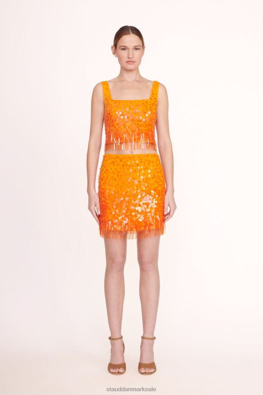 STAUD Kvinder jasmin top LR4T419 tøj papaya