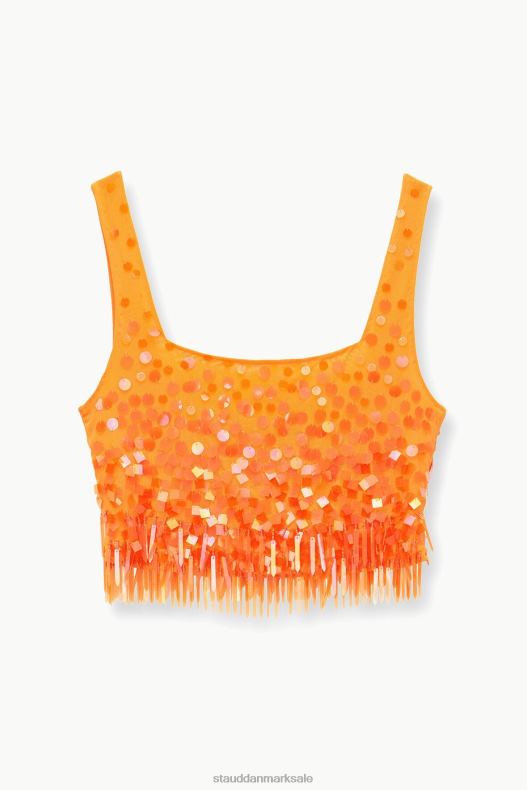 STAUD Kvinder jasmin top LR4T419 tøj papaya