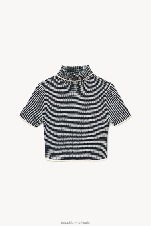 STAUD Kvinder lilou top LR4T453 tøj marine stribe