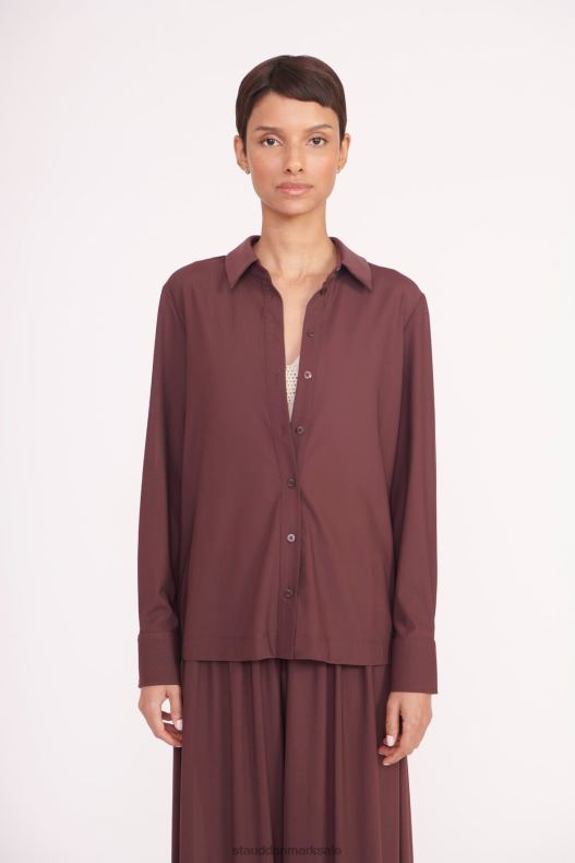 STAUD Kvinder miriam coverup top LR4T708 tøj bark