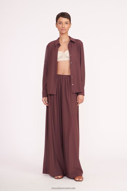 STAUD Kvinder miriam coverup top LR4T708 tøj bark