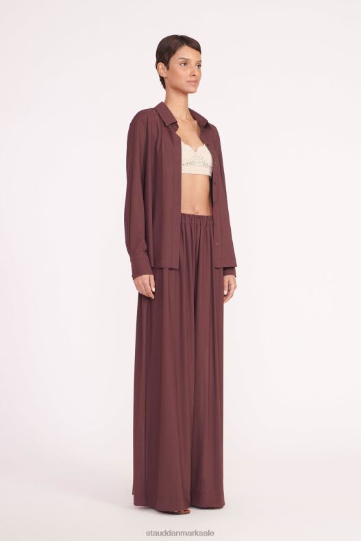 STAUD Kvinder miriam coverup top LR4T708 tøj bark