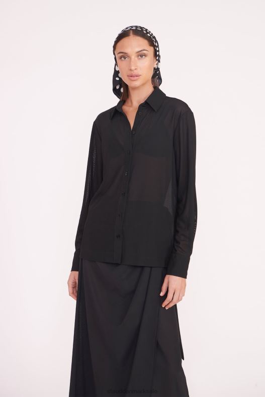 STAUD Kvinder miriam coverup top LR4T709 tøj sort